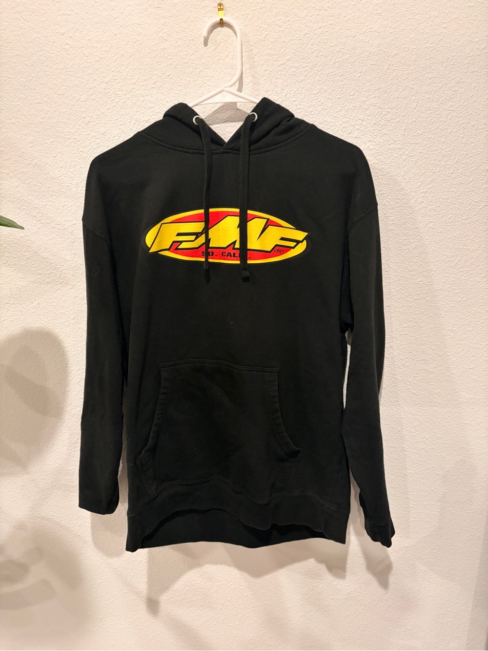 FMF Racing So. Cal. Oval Logo Pullover Hoodie Sweatshirt Black Mens Size L